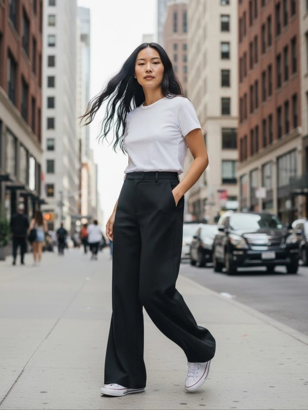 Cleo Dress Pants Warm Light Weight Fabric Black Size 12